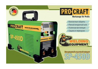 Инвертор сварочный аппарат Procraft SP450D(380В)